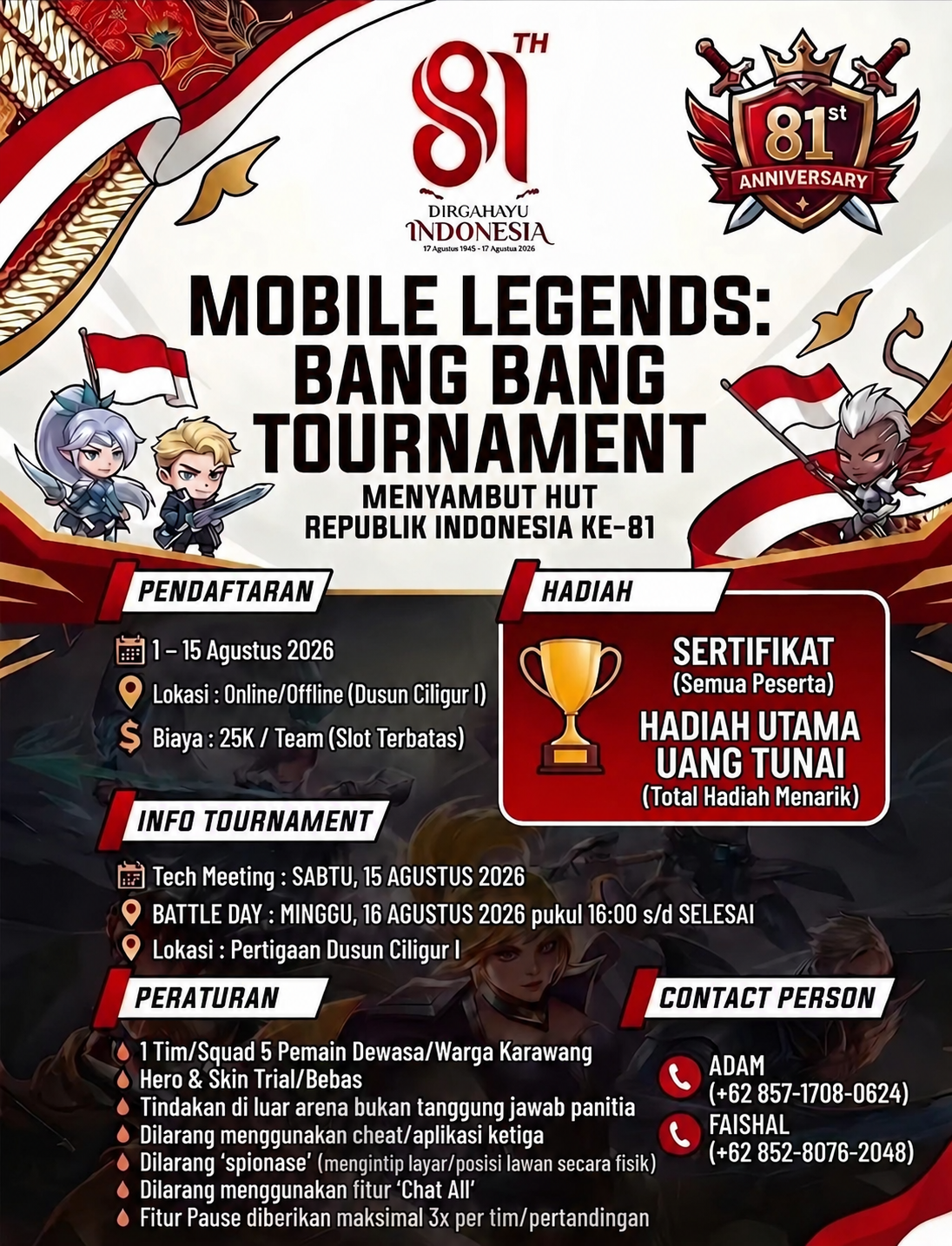 Mobile Legends Bang Bang Tournament